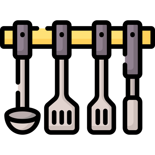 Cooking utensils Special Lineal color icon