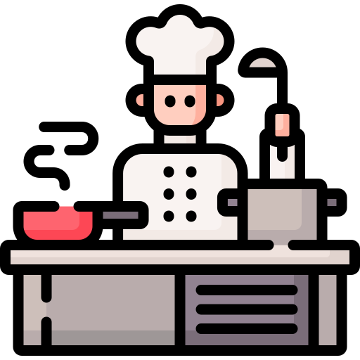 keuken Special Lineal color icoon