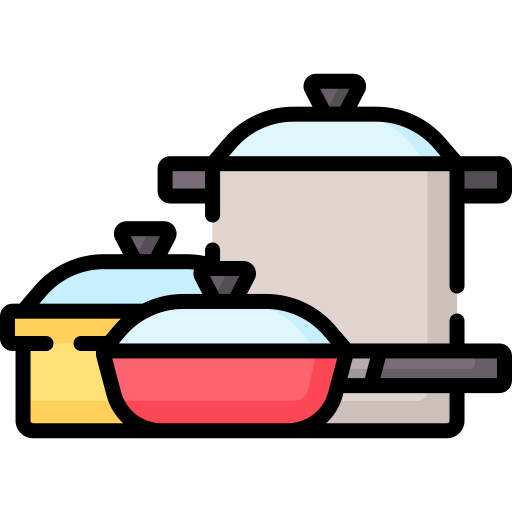 naczynia kuchenne Special Lineal color ikona