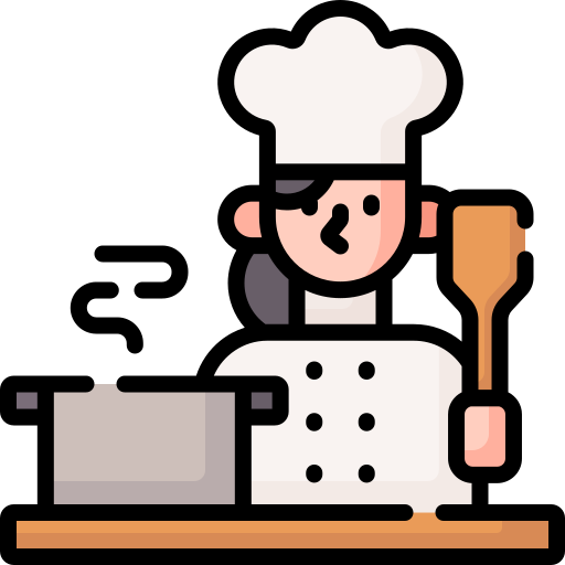 Шеф-повар Special Lineal color иконка