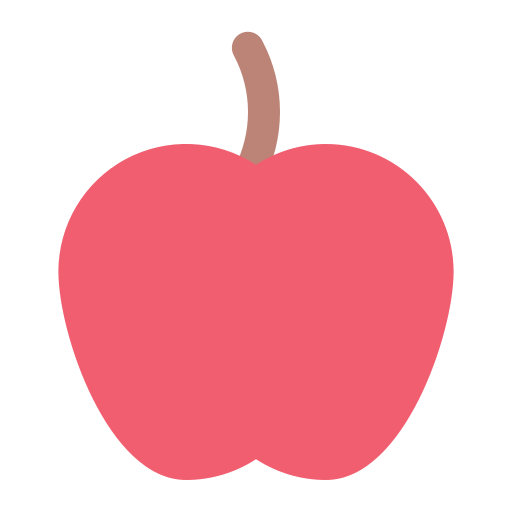 manzana Generic color fill icono