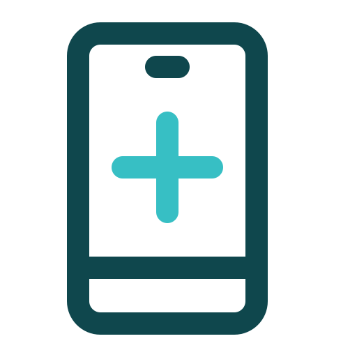 의료 앱 Generic color outline icon