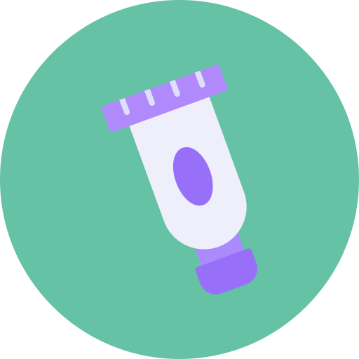 Paint tube Generic color fill icon