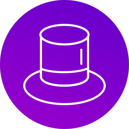 sombrero Generic gradient fill icono