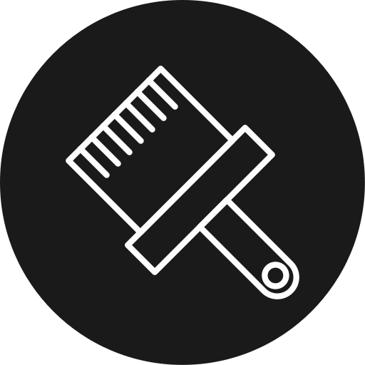 Brush Generic black fill icon