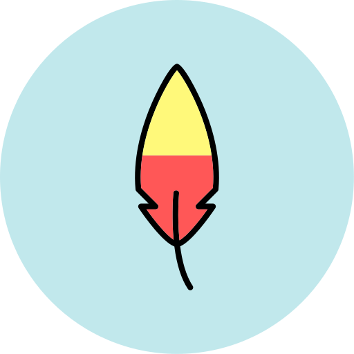 piuma Generic color lineal-color icona