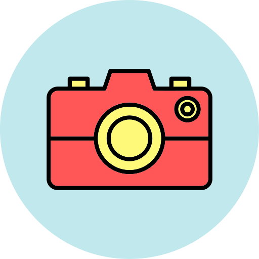 aparat fotograficzny Generic color lineal-color ikona