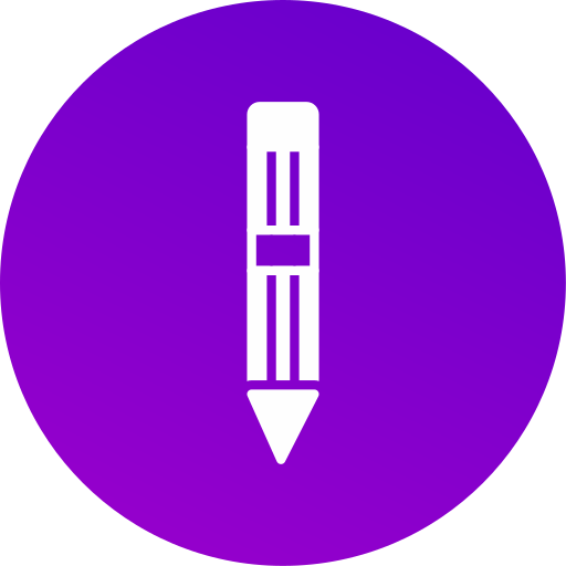 crayon Generic gradient fill Icône