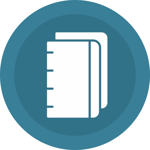 notizbuch Generic color fill icon