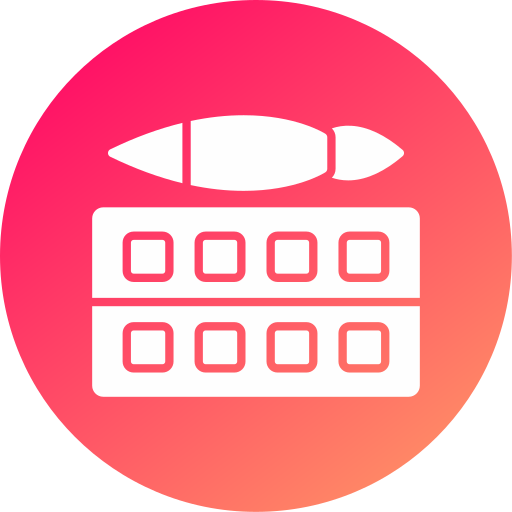 cuadro Generic gradient fill icono