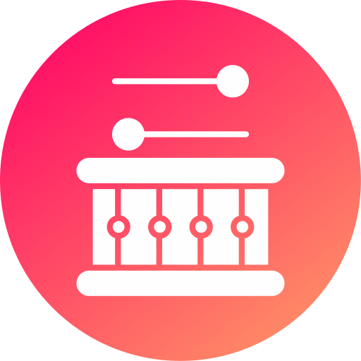 trommel Generic gradient fill icon