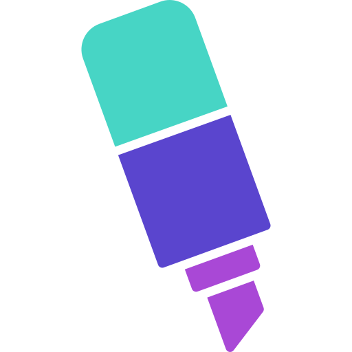 marcadores Generic color fill icono