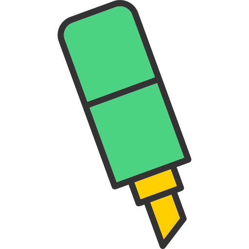marcadores Generic color lineal-color icono