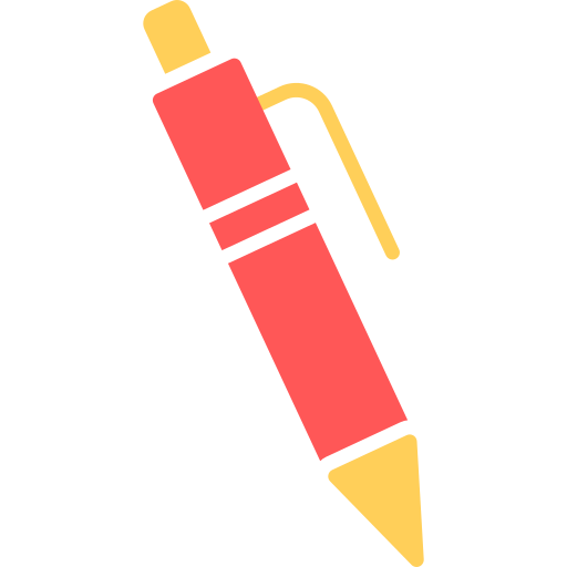 Pen Generic color fill icon