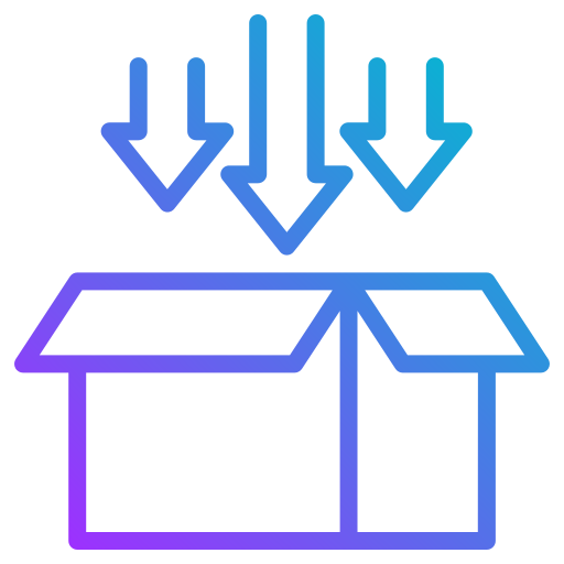 Packing Generic gradient outline icon