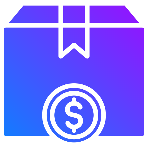 Shipping cost Generic gradient fill icon