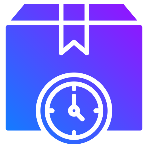 Delivery time Generic gradient fill icon