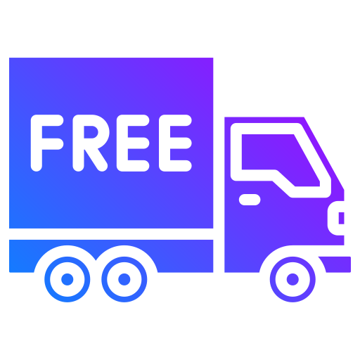 Free delivery Generic gradient fill icon