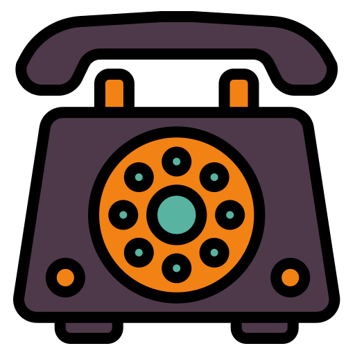 telefone rotativo Generic color lineal-color Ícone