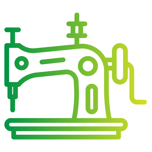 máquina de coser Generic gradient outline icono