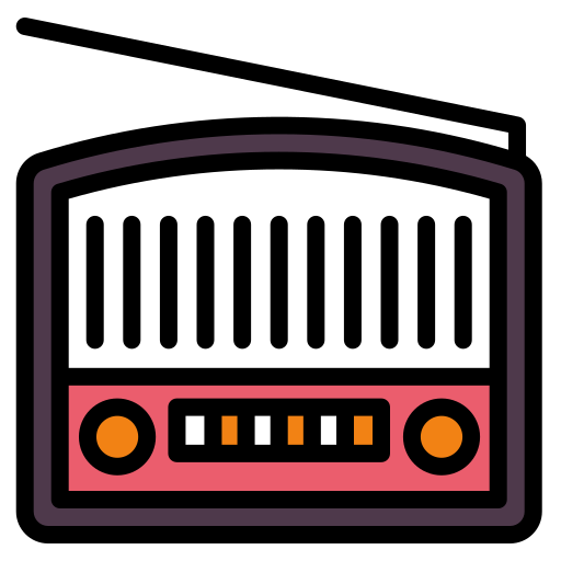 ラジオアンテナ Generic color lineal-color icon