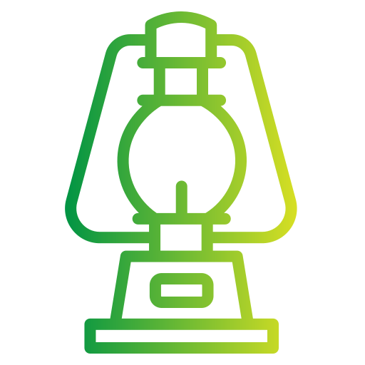 lampara de aceite Generic gradient outline icono