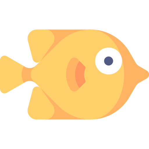 Yellow tang Special Flat icon