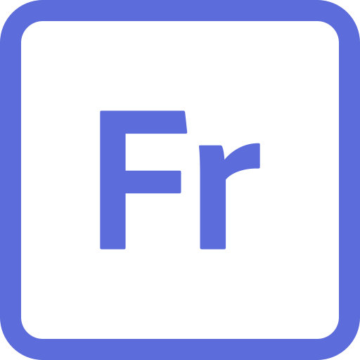 Adobe fresco Generic color outline icon