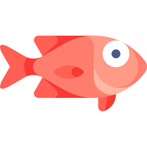 roter fisch Special Flat icon