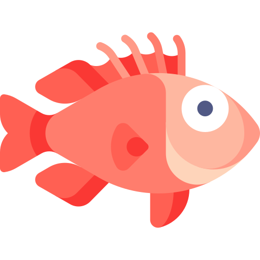 붉은 물고기 Special Flat icon