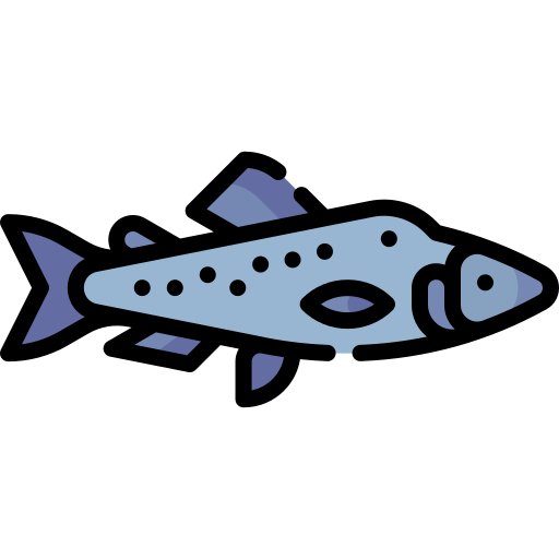 salmón Special Lineal color icono