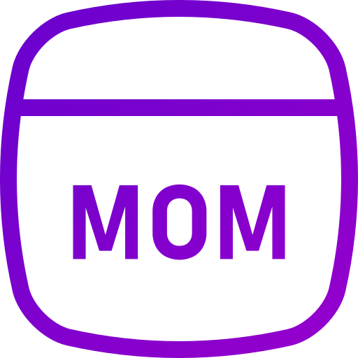 mamma Generic gradient fill icona