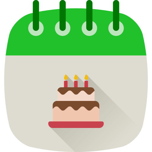 tort urodzinowy Generic gradient fill ikona