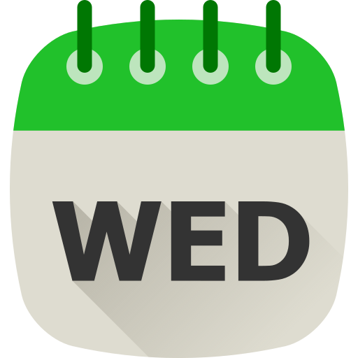 Wednesday Generic gradient fill icon