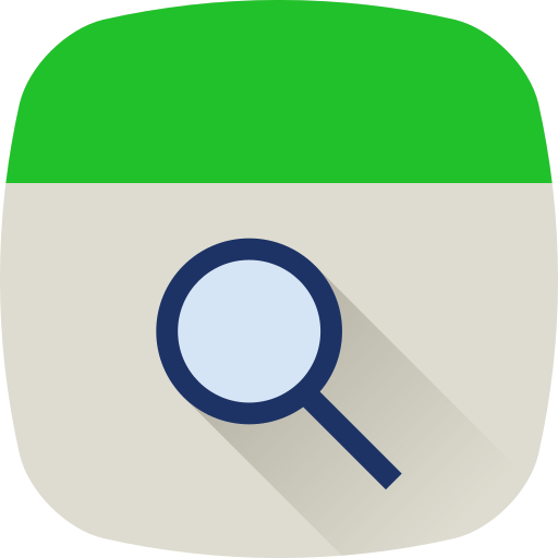 Magnifing glass Generic gradient fill icon