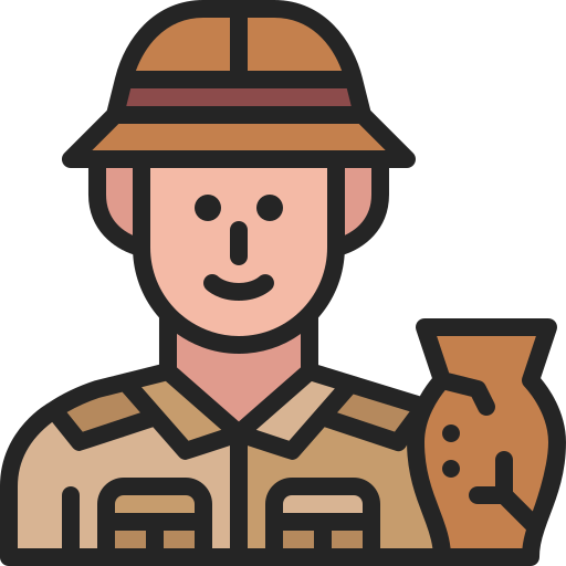 Archaeologist Generic color lineal-color icon