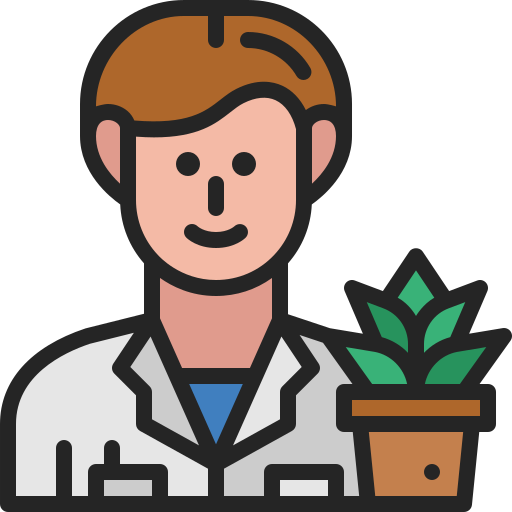 Botanist Generic color lineal-color icon