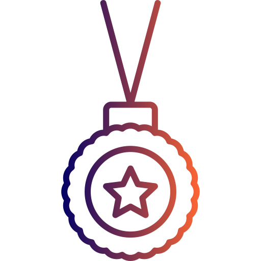 medalha Generic gradient outline Ícone