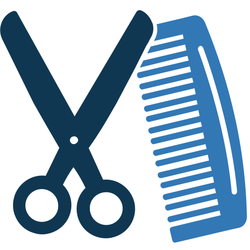 Haircutting Generic color fill icon