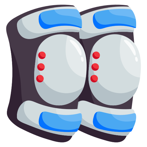 Knee pad Generic color fill icon