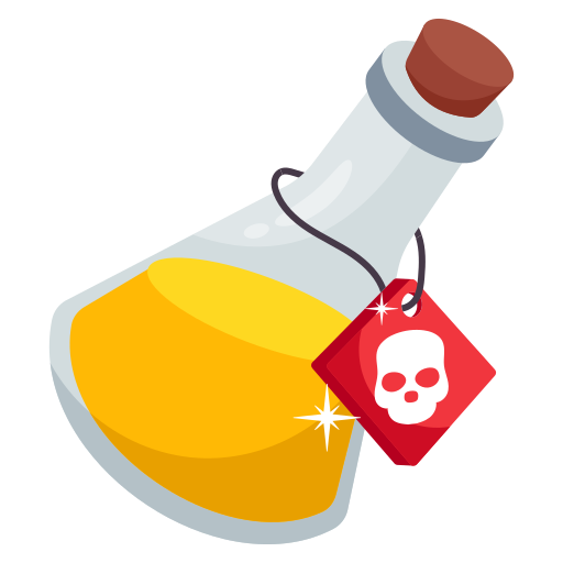 Poison bottle Generic color fill icon