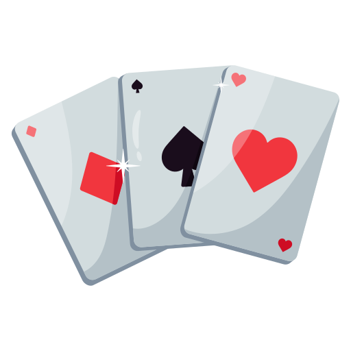 karty do pokera Generic color fill ikona