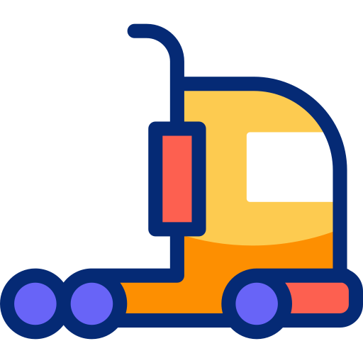 półciężarówka Basic Accent Lineal Color ikona
