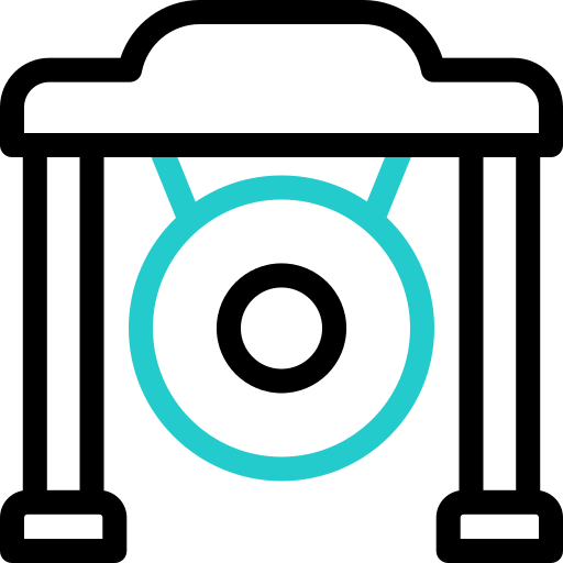 gong Basic Accent Outline icon