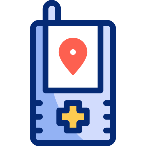 Gps Basic Accent Lineal Color icon