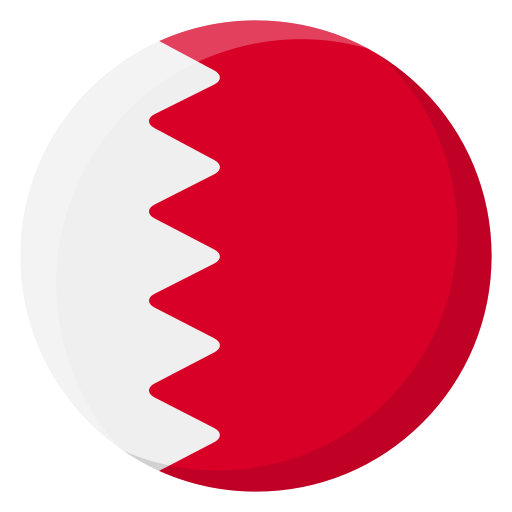 Bahrain Generic color fill icon