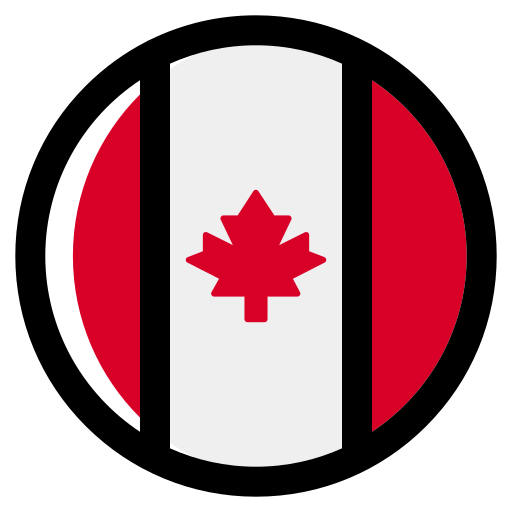 canada Generic color lineal-color icoon