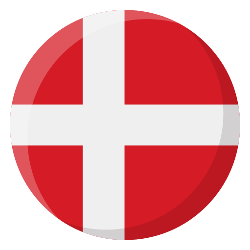 デンマーク Generic color fill icon