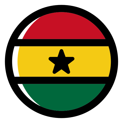 ghana Generic color lineal-color icona
