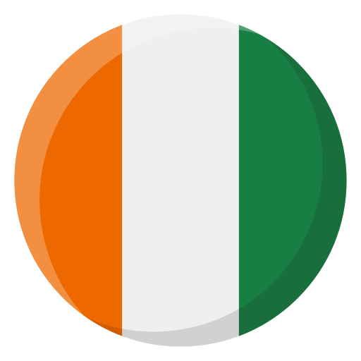 Ivory coast Generic color fill icon